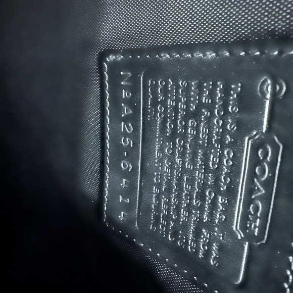 Coach Crossbody, Shoulder, Messenger Bag, Black - Picture 6 of 6